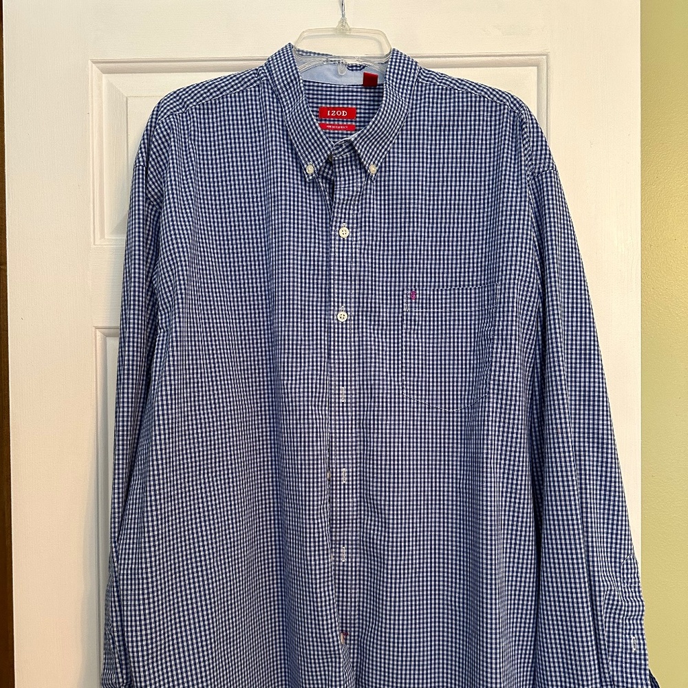 Men’s IZOD Button Down Shirt - Size XXL